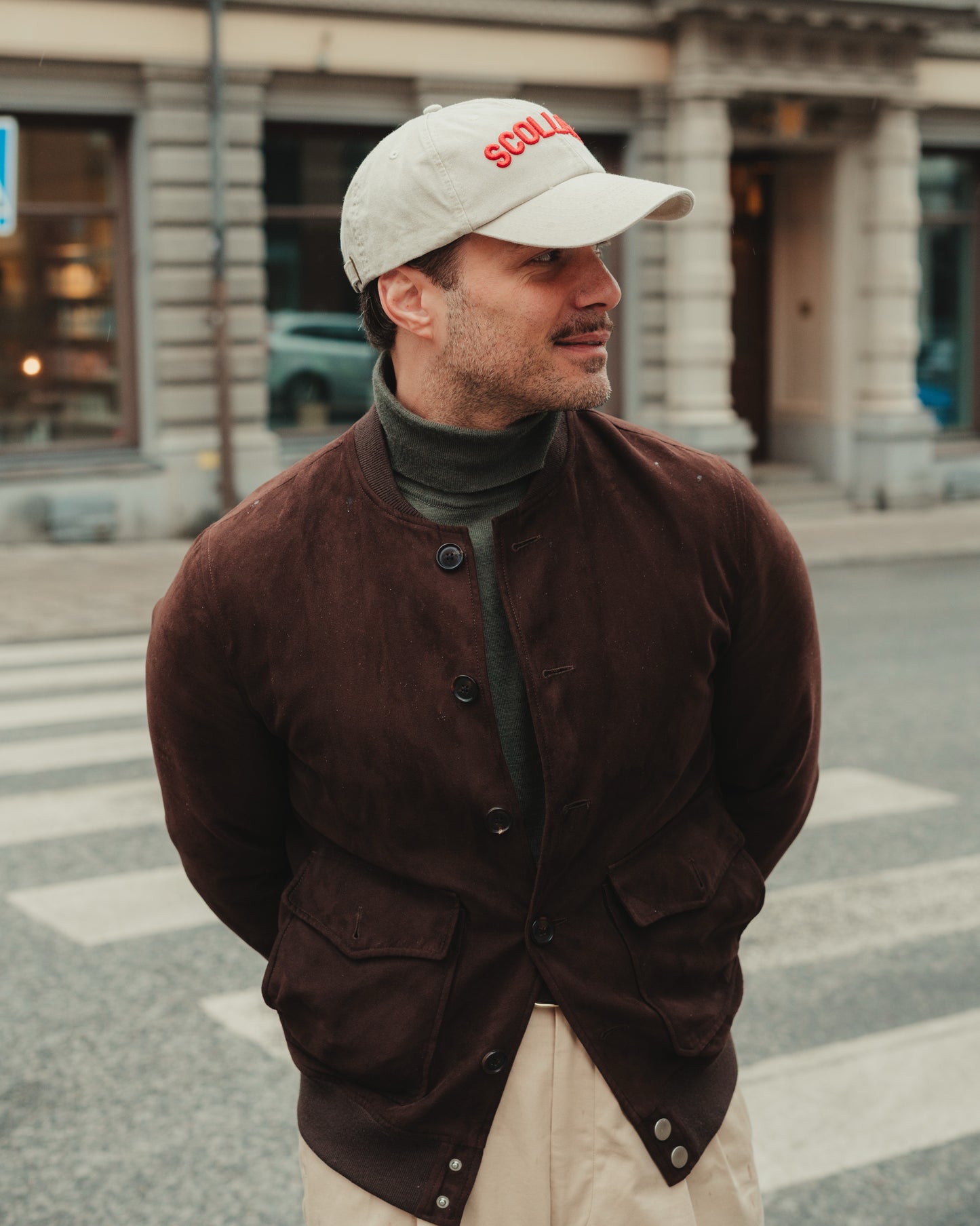 Scollare Washed Sand Baseball Cap