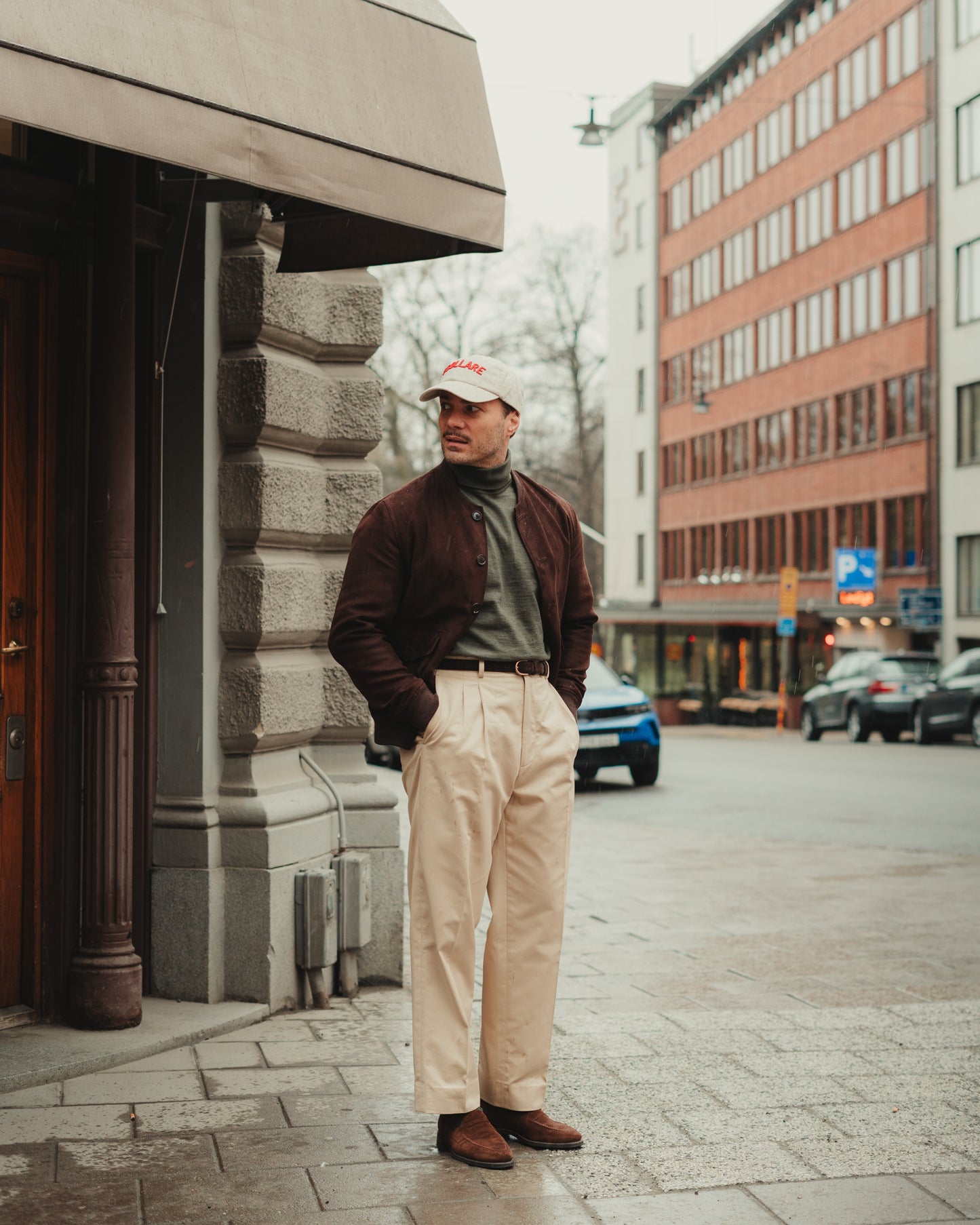 Scollare Washed Sand Baseball Cap