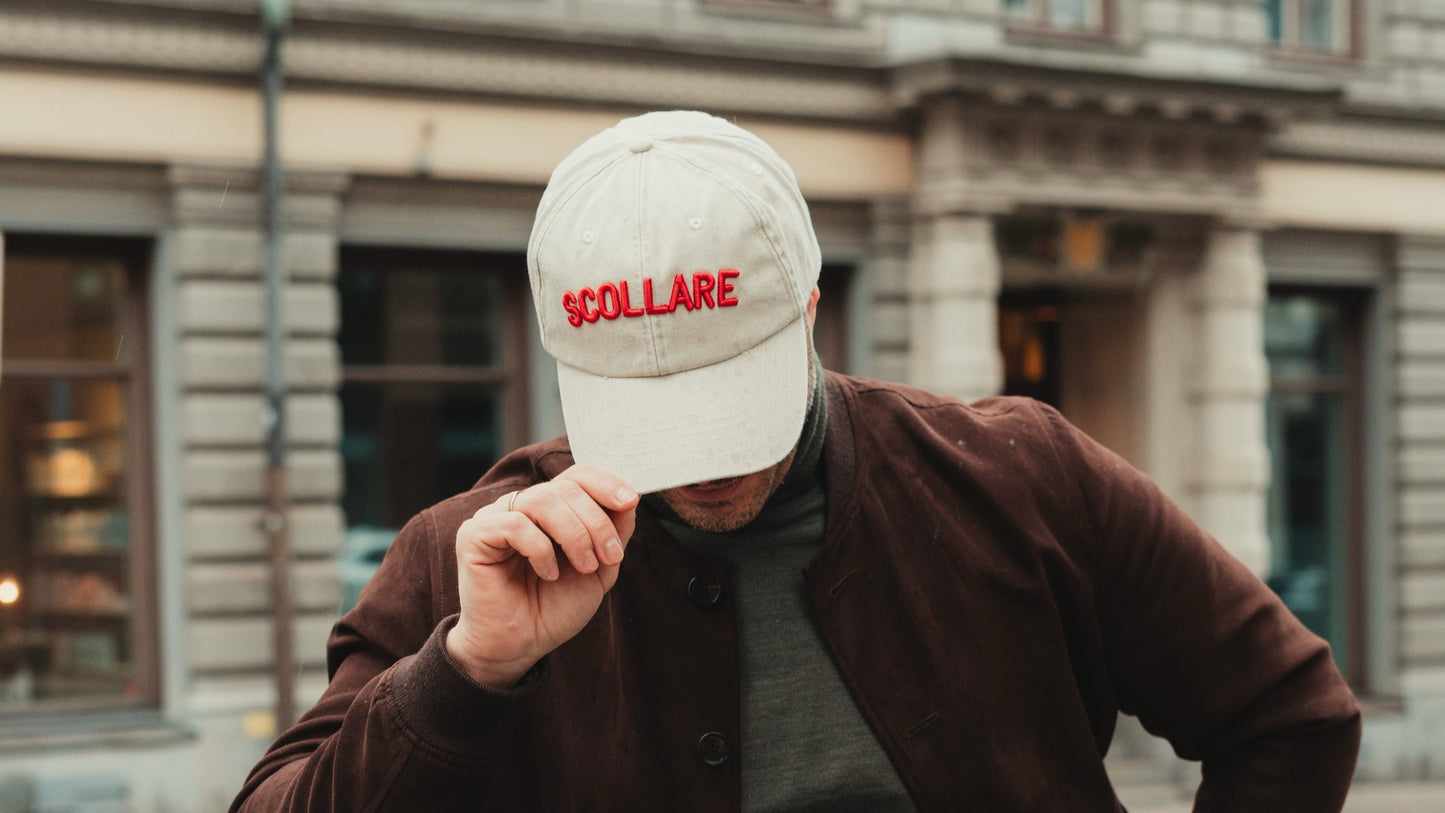 Scollare Washed Sand Baseball Cap