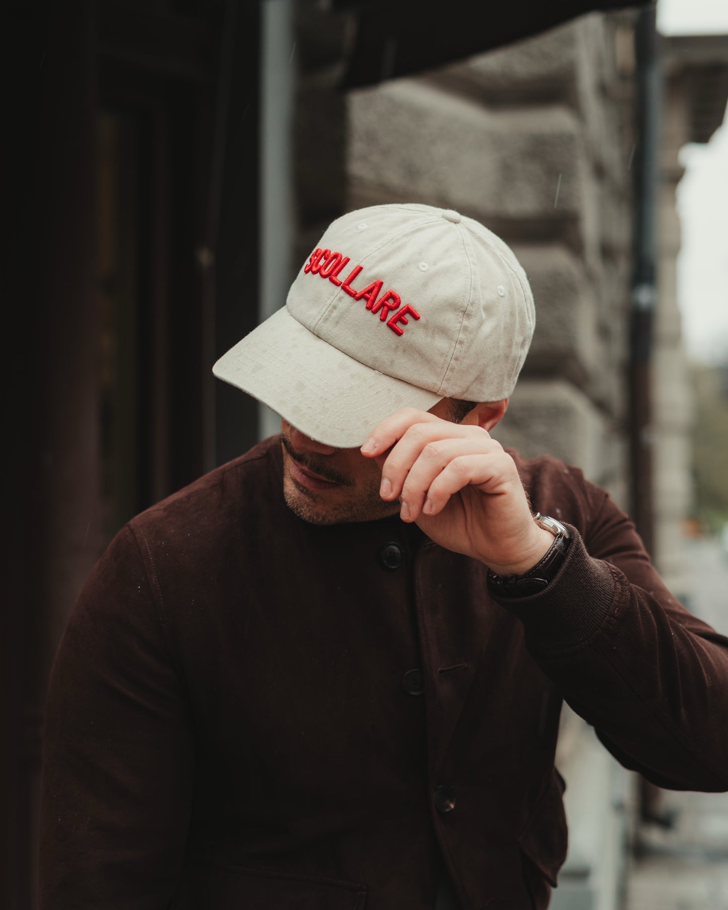 Scollare Washed Sand Baseball Cap