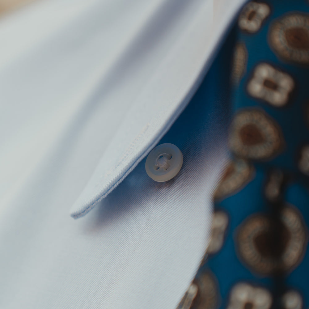 
                  
                    SERENO button-down light blue zephyr shirt
                  
                